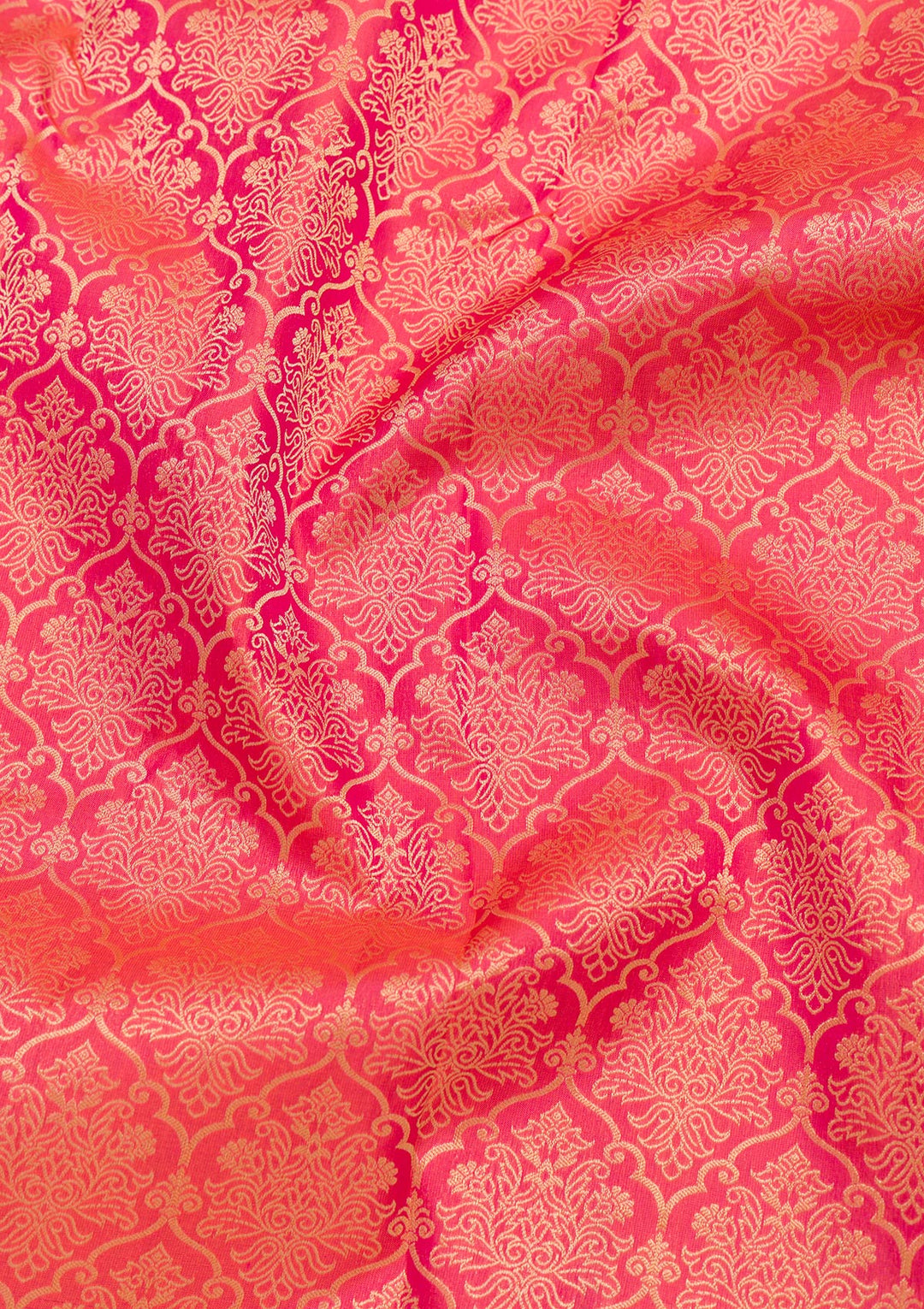 Pink Zariwork Banarasi Pure Silk Saree