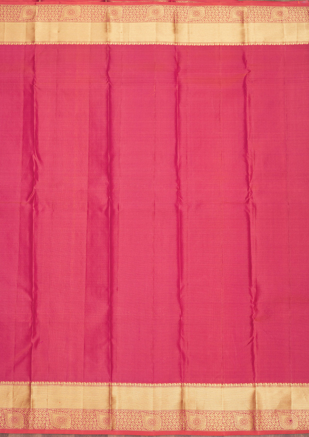 Pink Silk Jaal Saree With Matching Blouse Piece