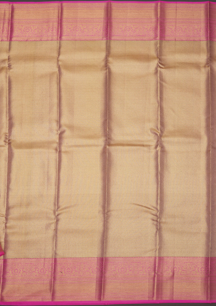 Pink Zariwork Pure Silk Saree