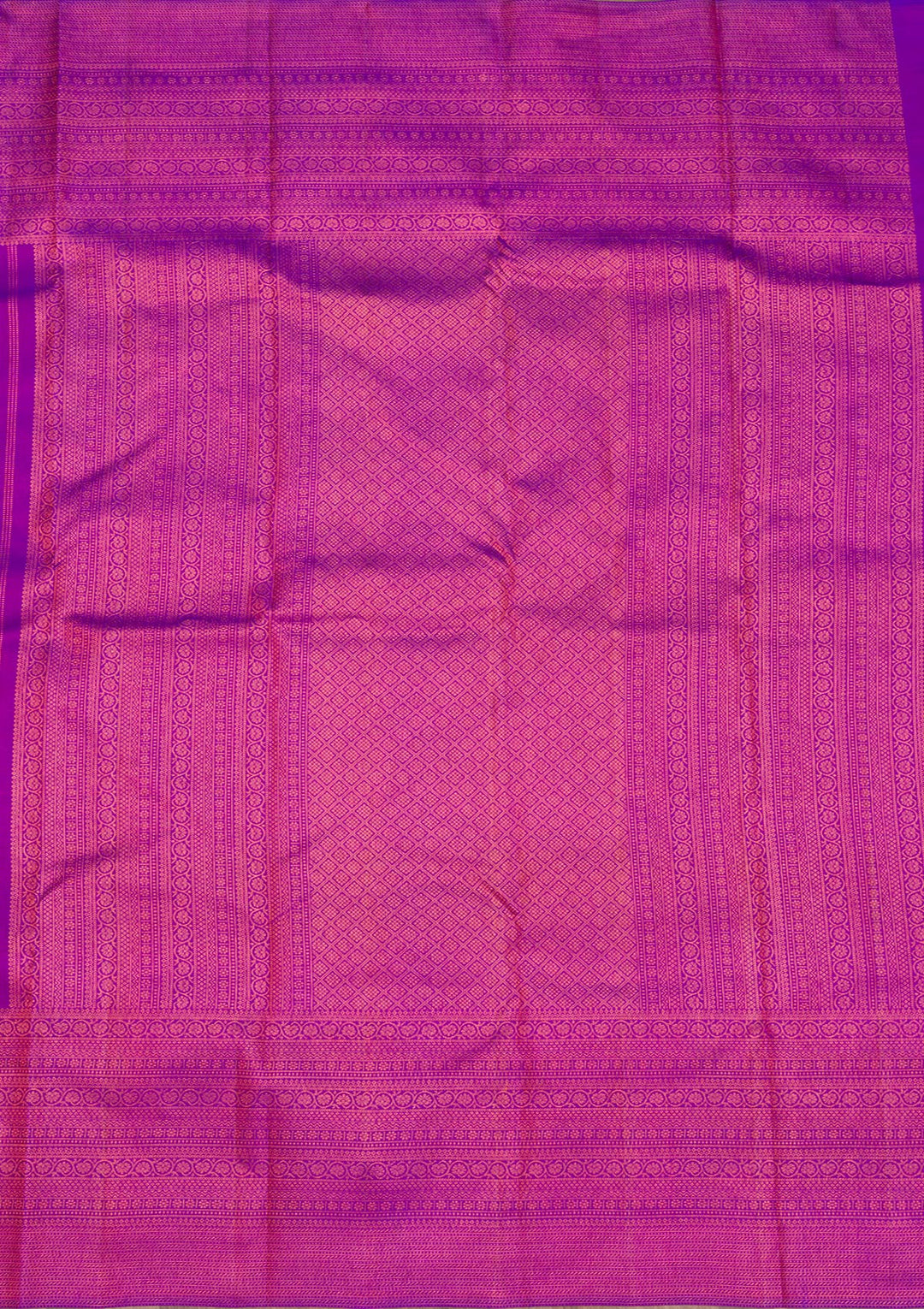 Purple Zariwork Pure Silk Saree