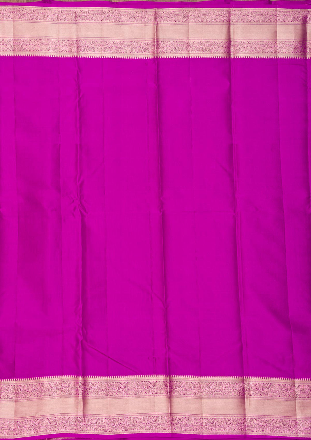 Purple Silk Jaal Gold Zariwork Saree With Matching Blouse Piece