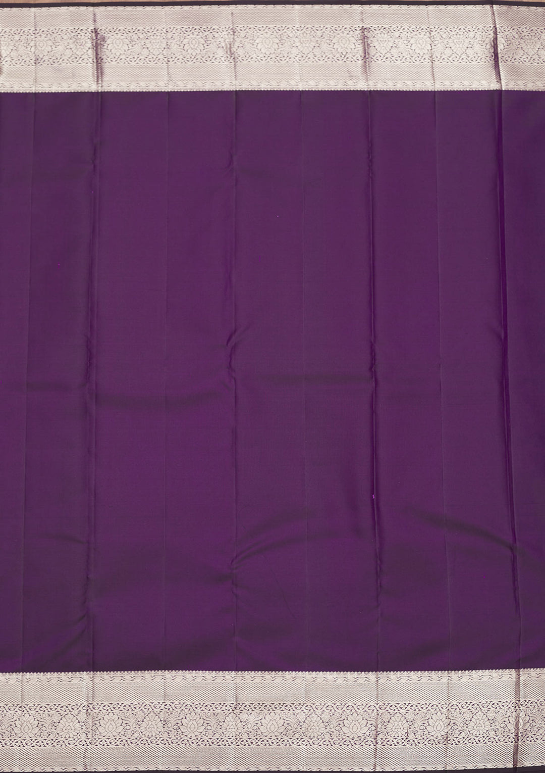 Purple Zariwork Pure Silk Saree