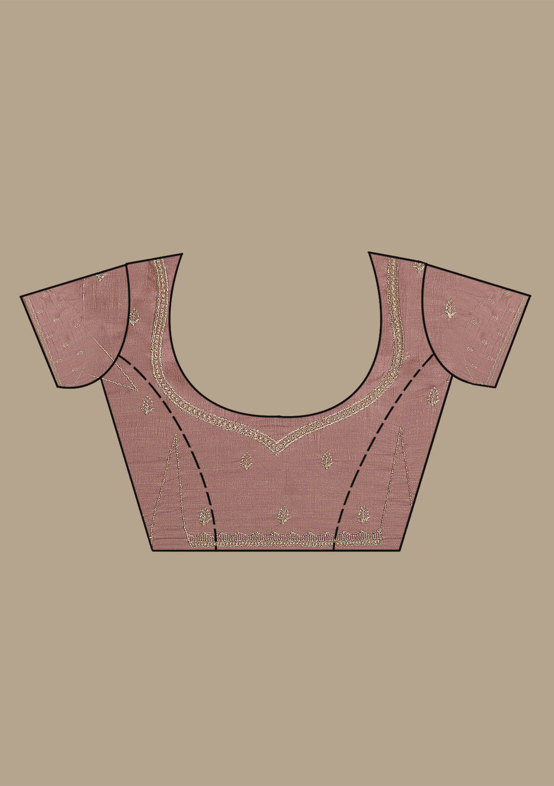 Purple Zariwork Soft Silk Saree