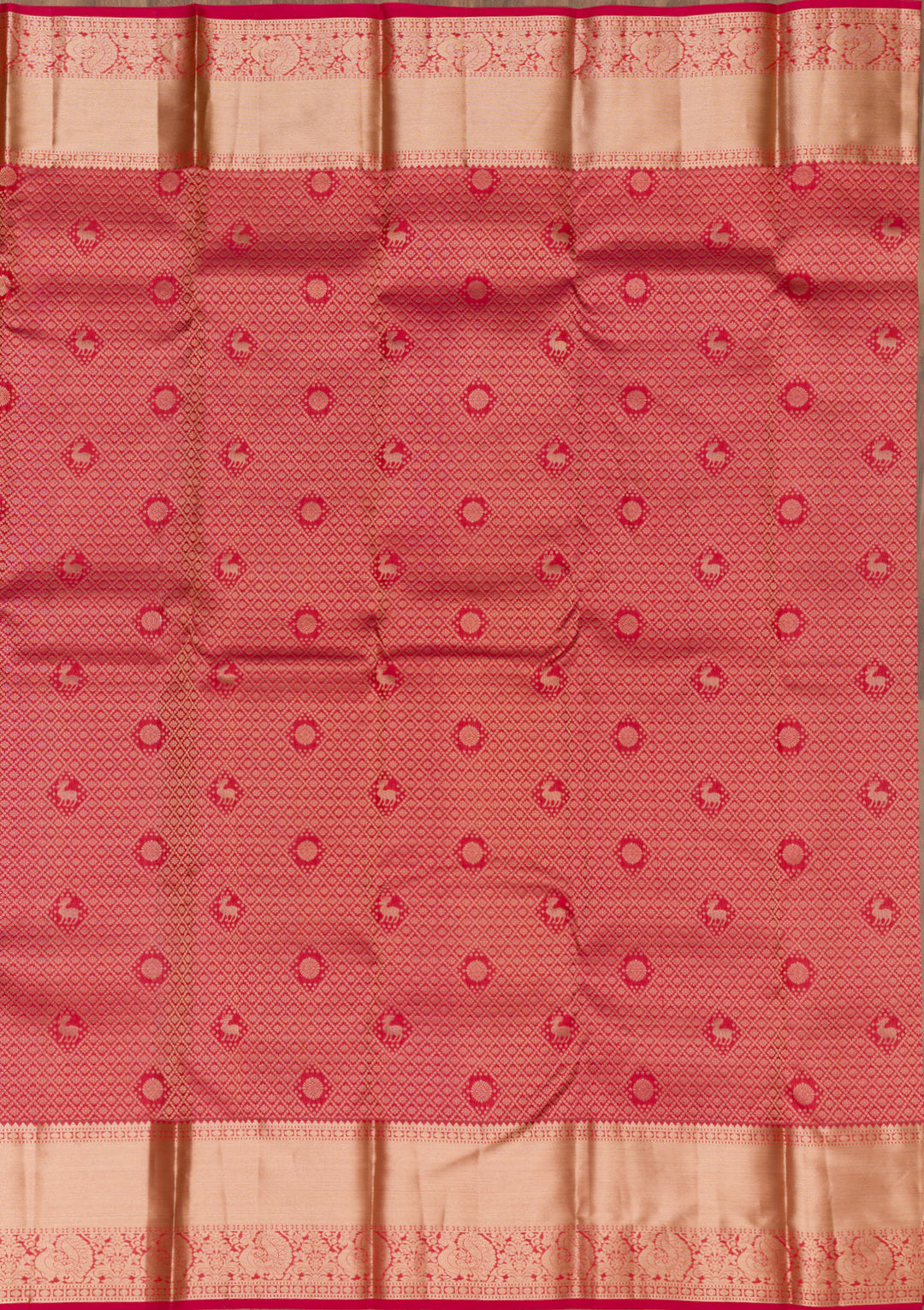 Red Zariwork Kanjivaram Pure Silk Saree