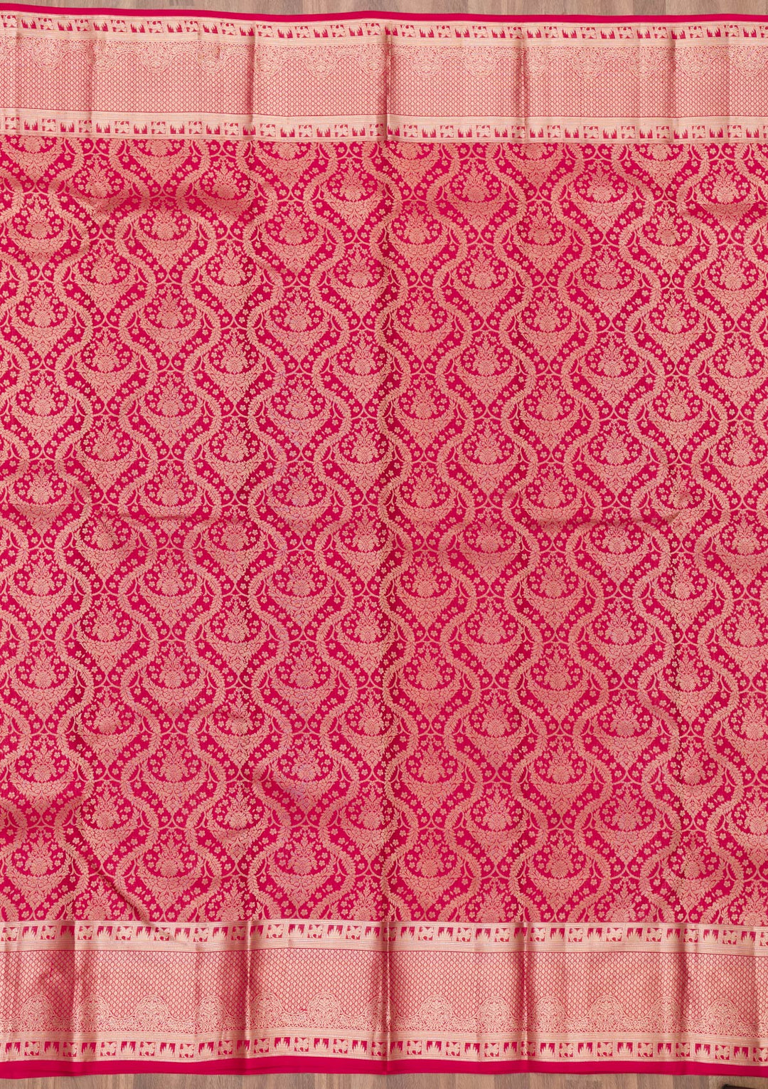 Red Zariwork Banarasi Pure Silk Saree