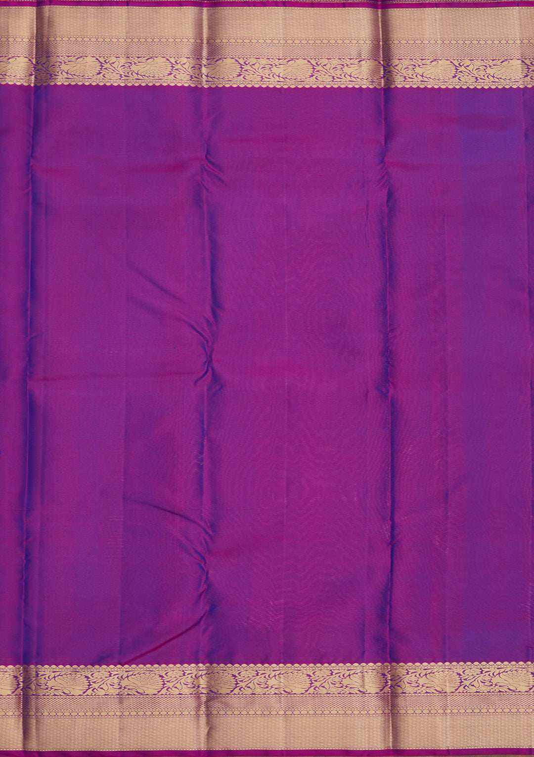 Royal Blue Silk Jaal Saree With Matching Blouse Piece
