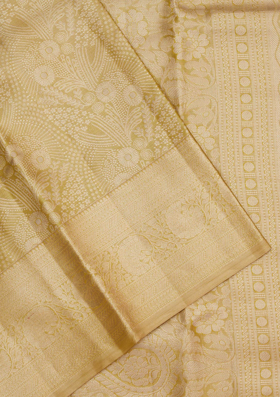 Sea Green Zariwork Pure Silk Saree