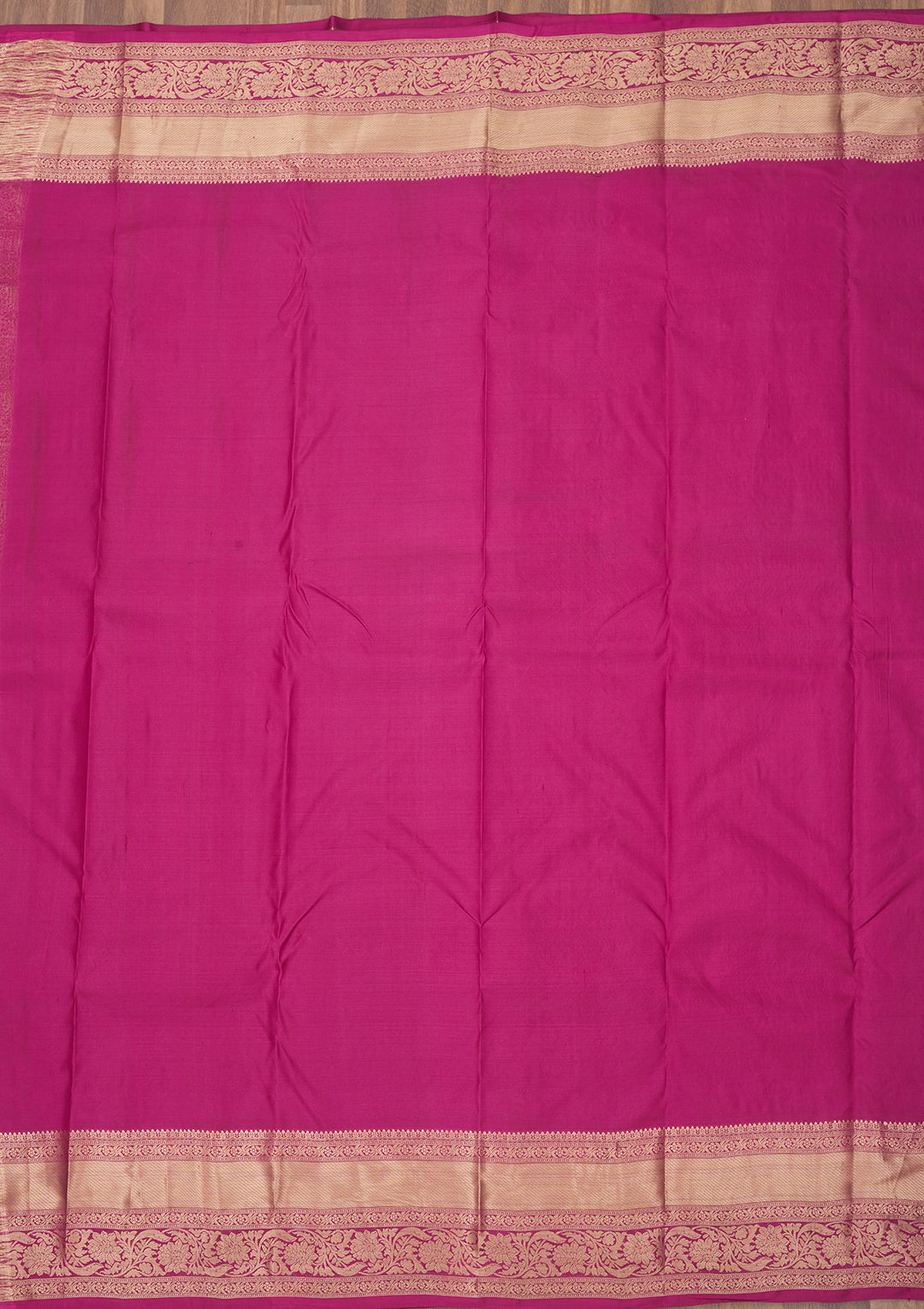 Wine Pure Silk Jaal Zariwork Saree With Matching Blouse Piece