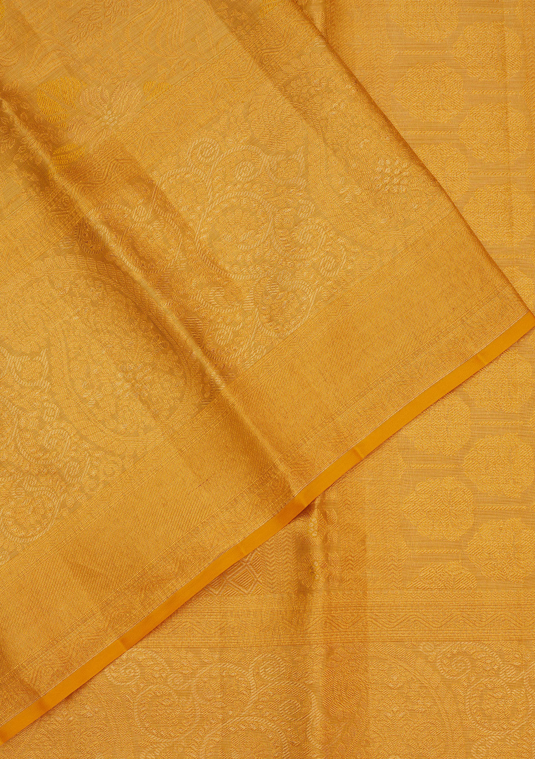 Yellow Zariwork Pure Silk Saree