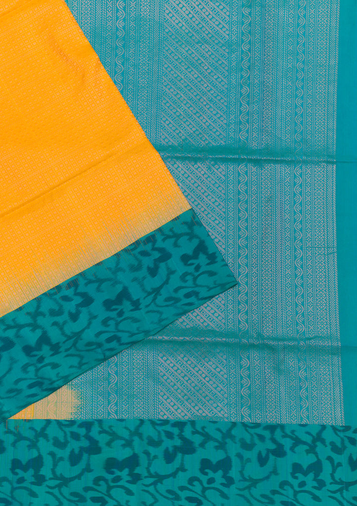 Yellow Zariwork Pure Silk Saree