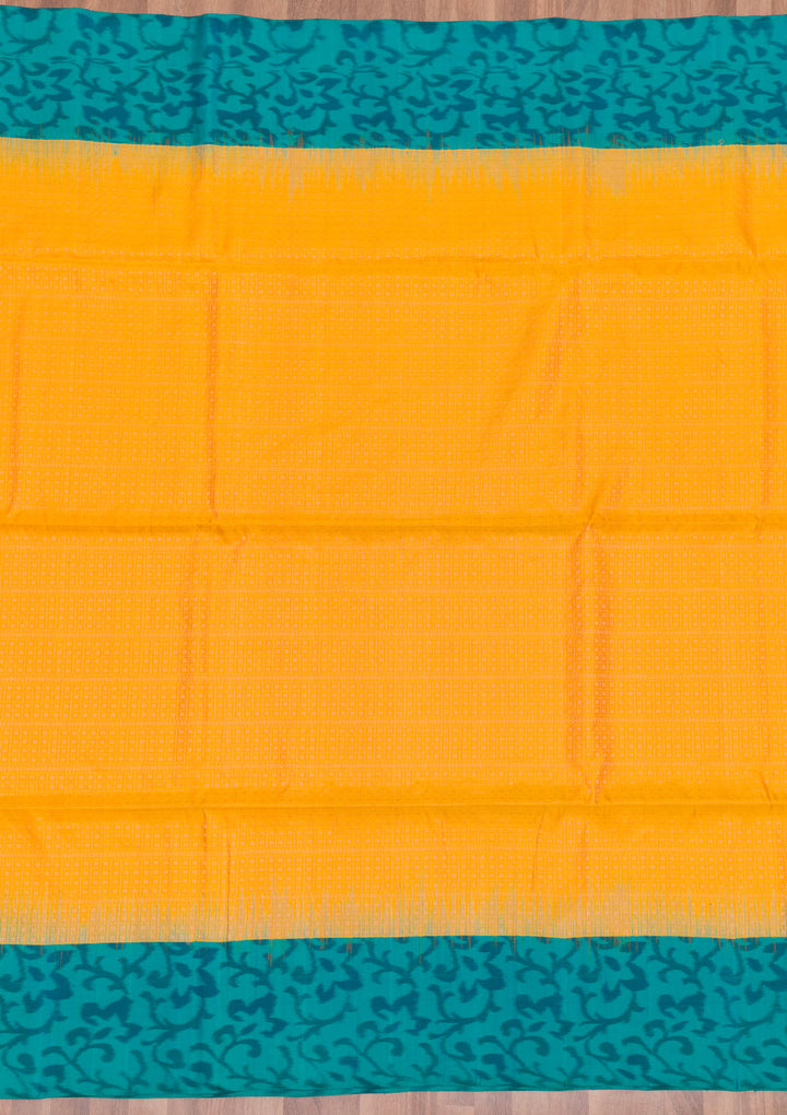 Yellow Zariwork Pure Silk Saree