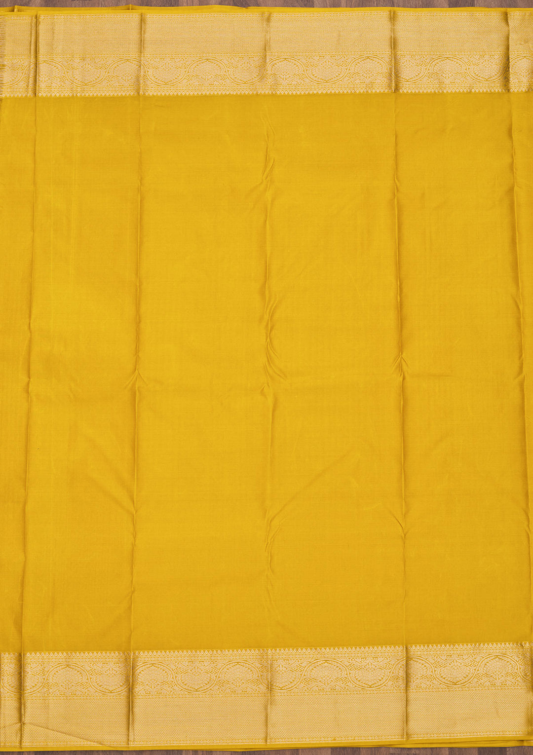 Yellow Zariwork Pure Silk Saree