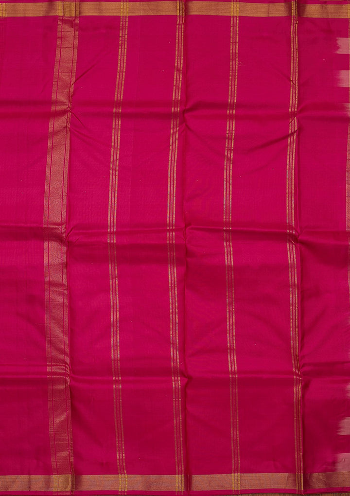Multi Zariwork Pure Silk Designer Saree - koskii